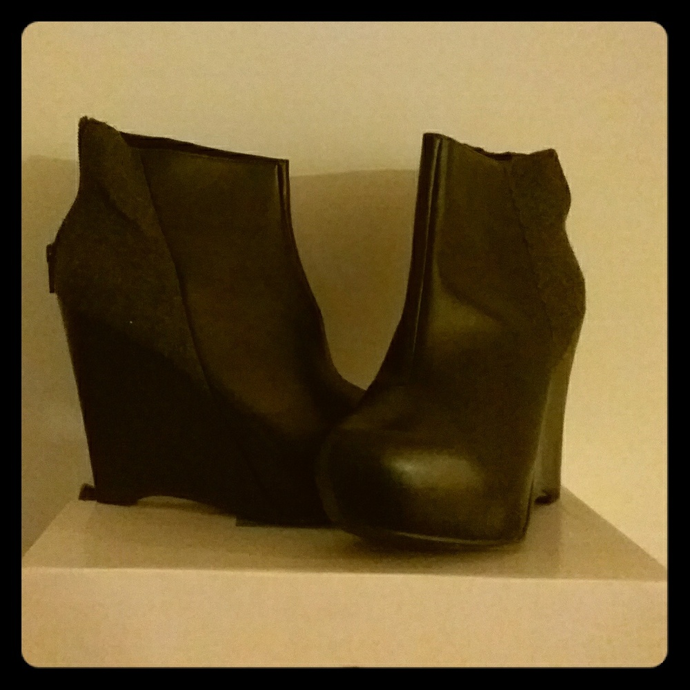 Wedge Booties